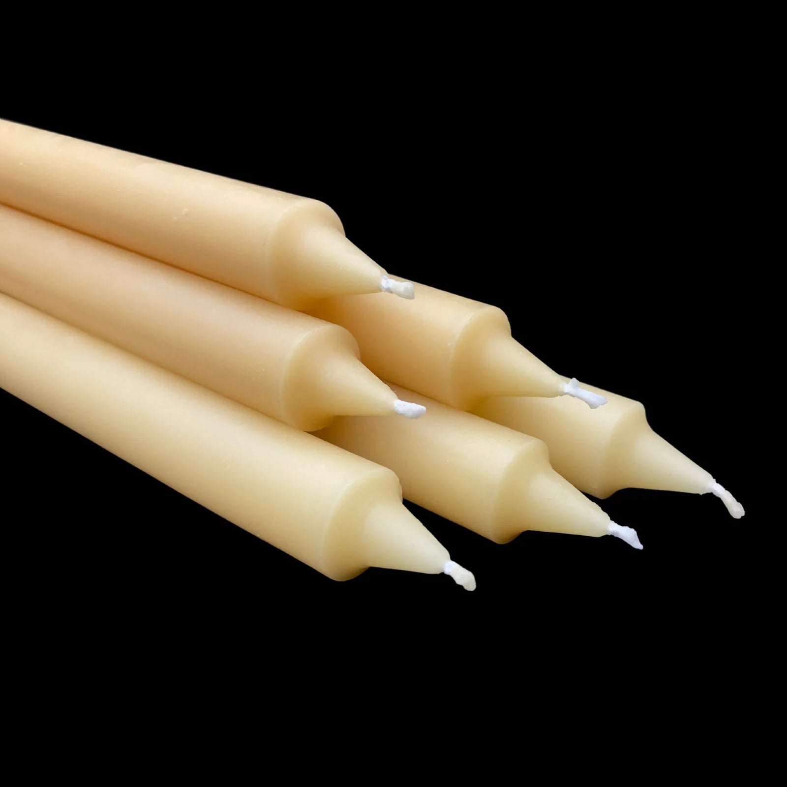 10" Colonial Tapers - Cappings Beeswax