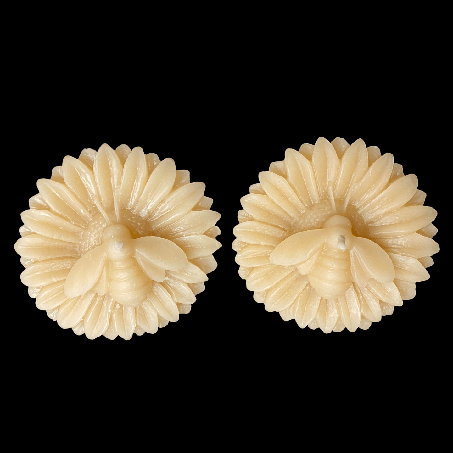 Bee on a Sunflower Candle