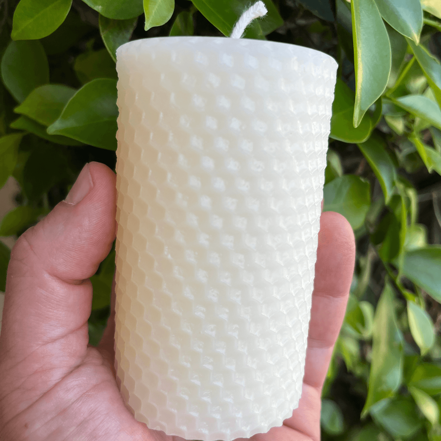 Honeycomb Pillar Candles