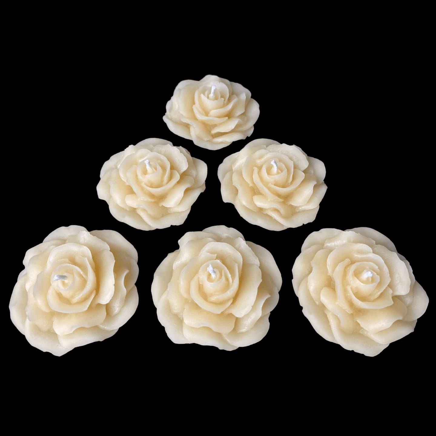 Rose Candle - Cappings Beeswax