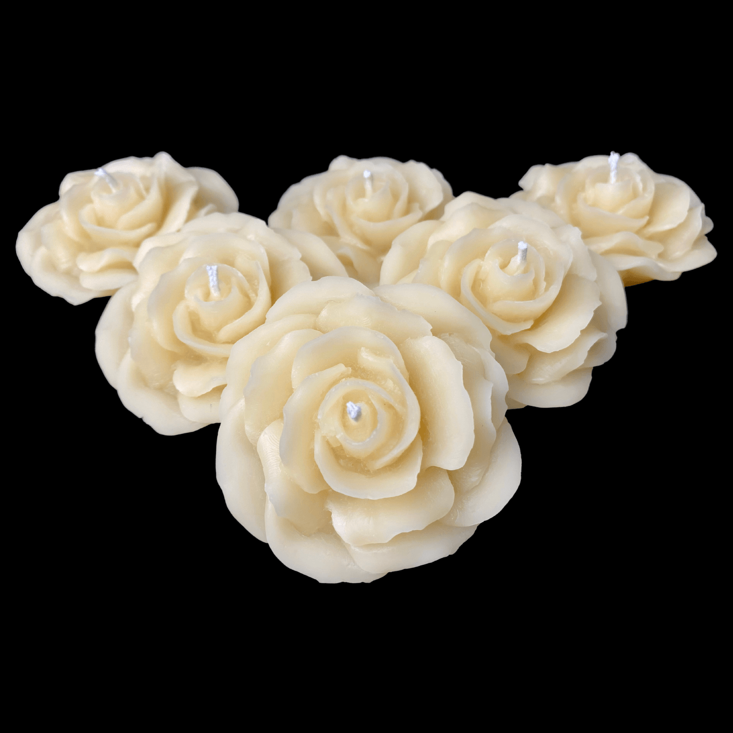 Rose Candle - Cappings Beeswax