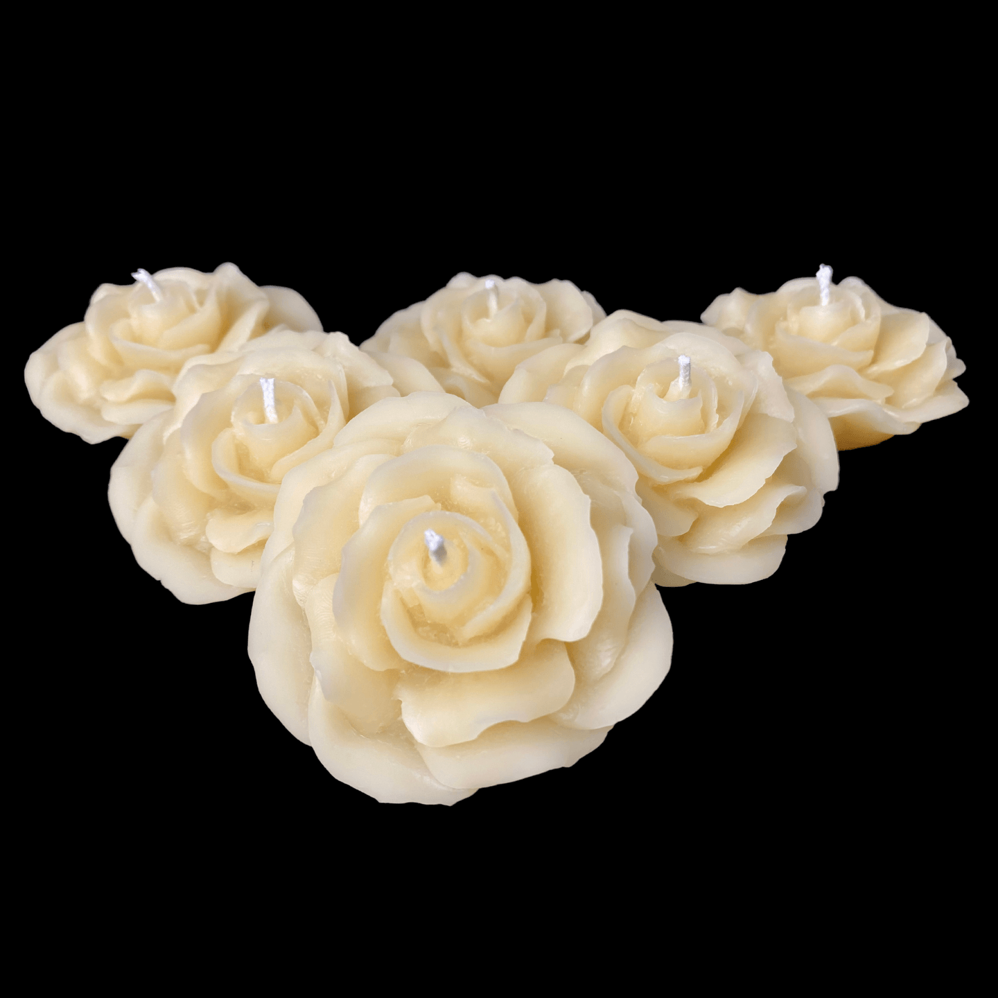 Rose Candle - Cappings Beeswax