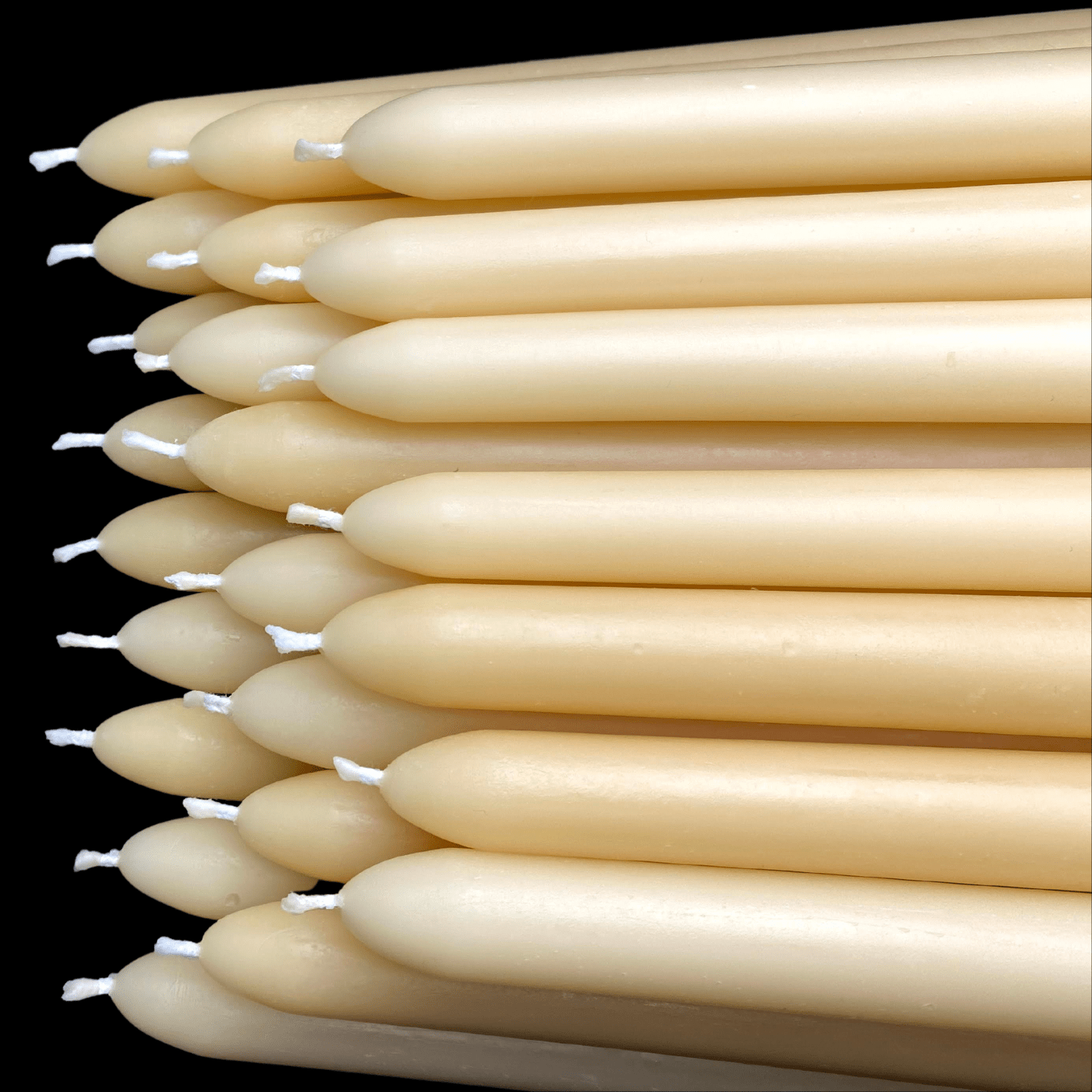 10" Classic Taper Candles - Cappings Beeswax