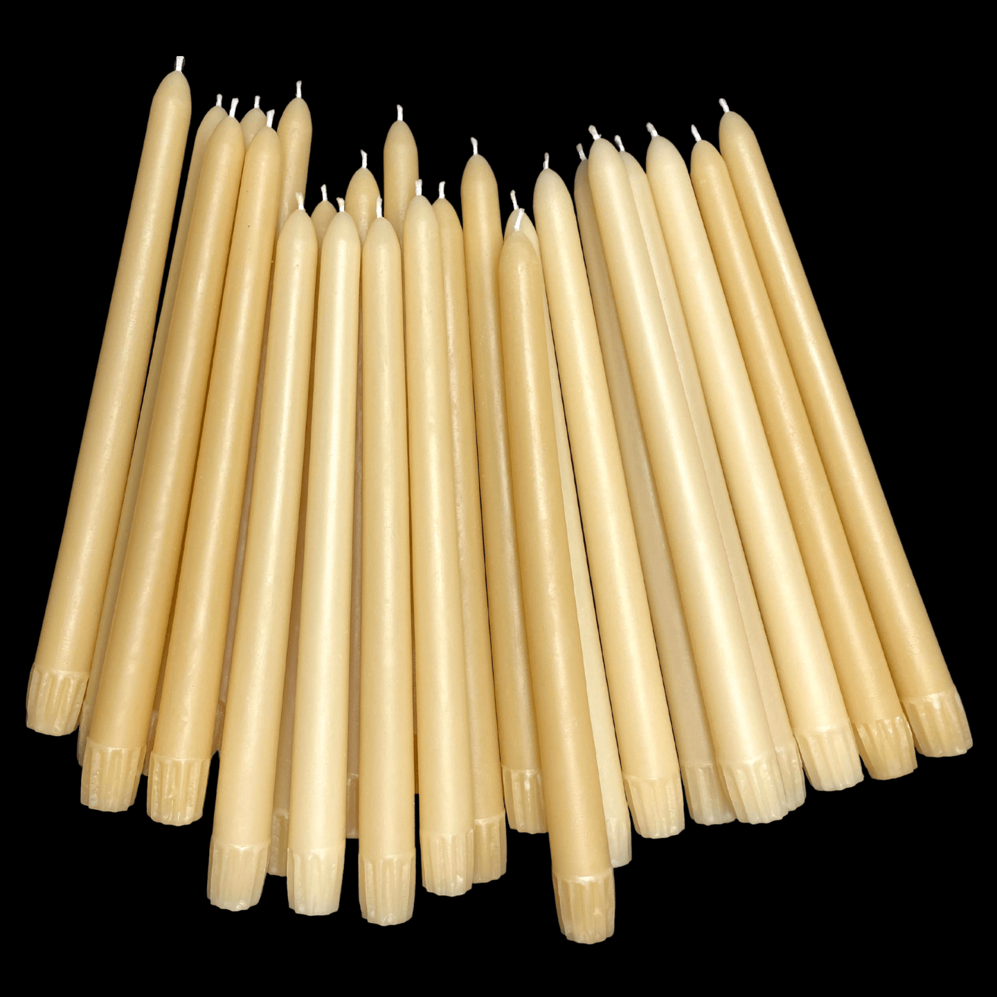 10" Classic Taper Candles - Cappings Beeswax