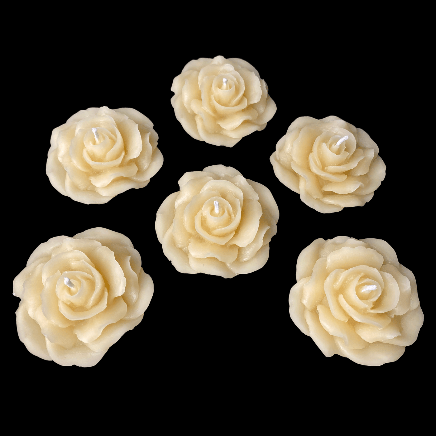 Rose Candle - Cappings Beeswax
