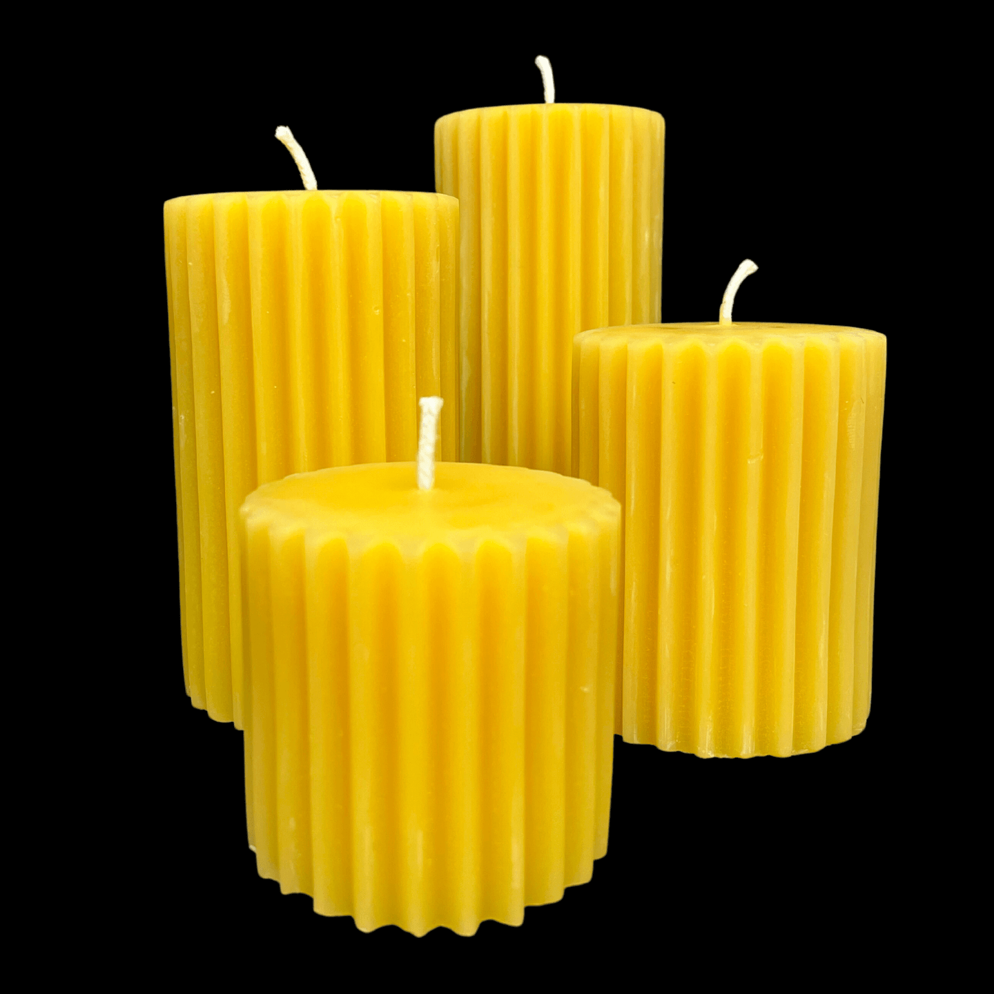 Fluted Pillar Candles