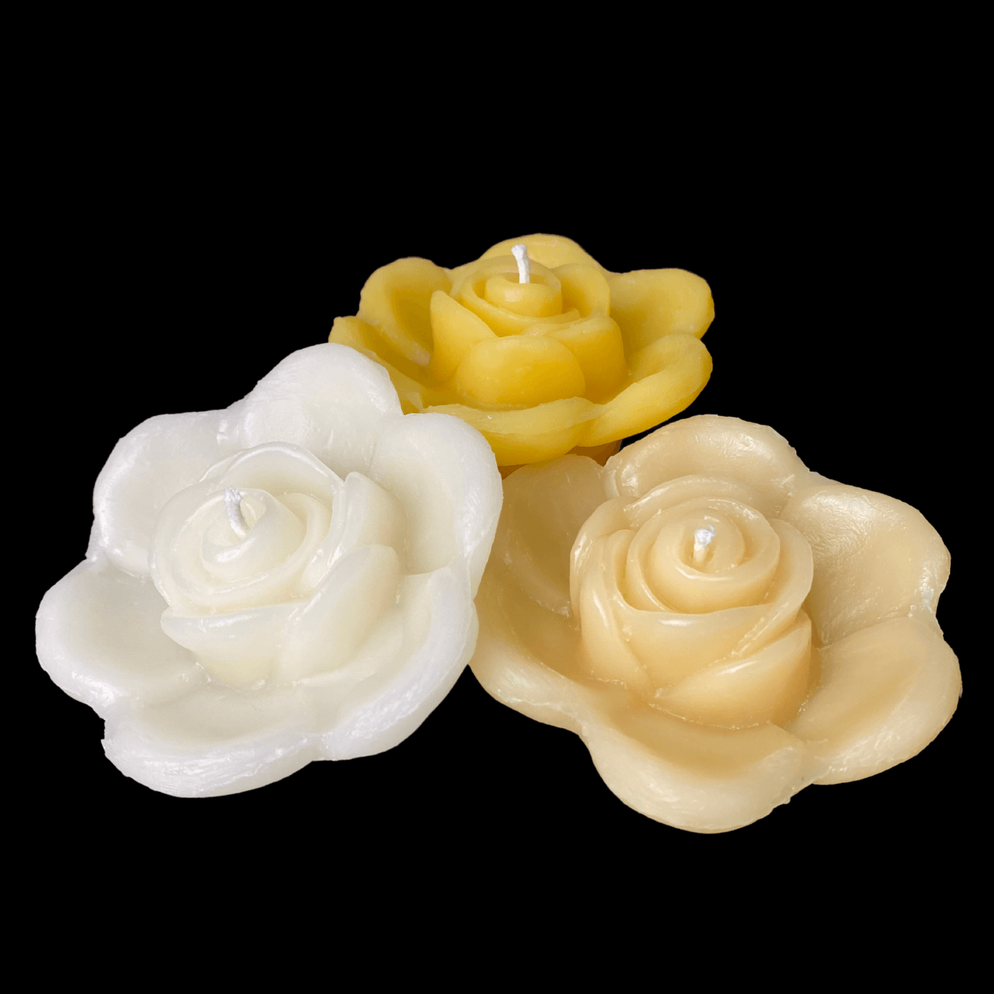 Rose Bud Floating Candle