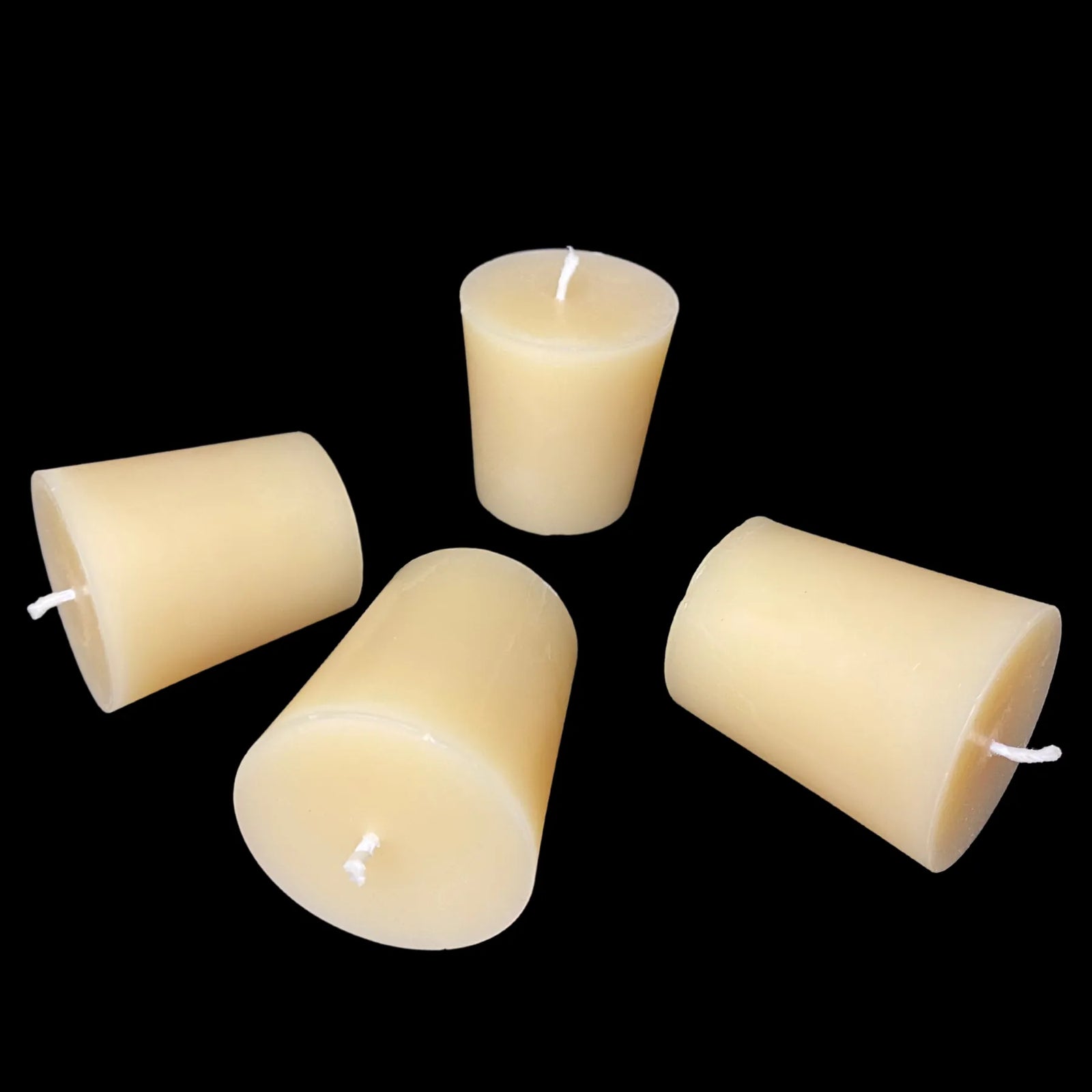 Large Beeswax Votives - Cappings Beeswax
