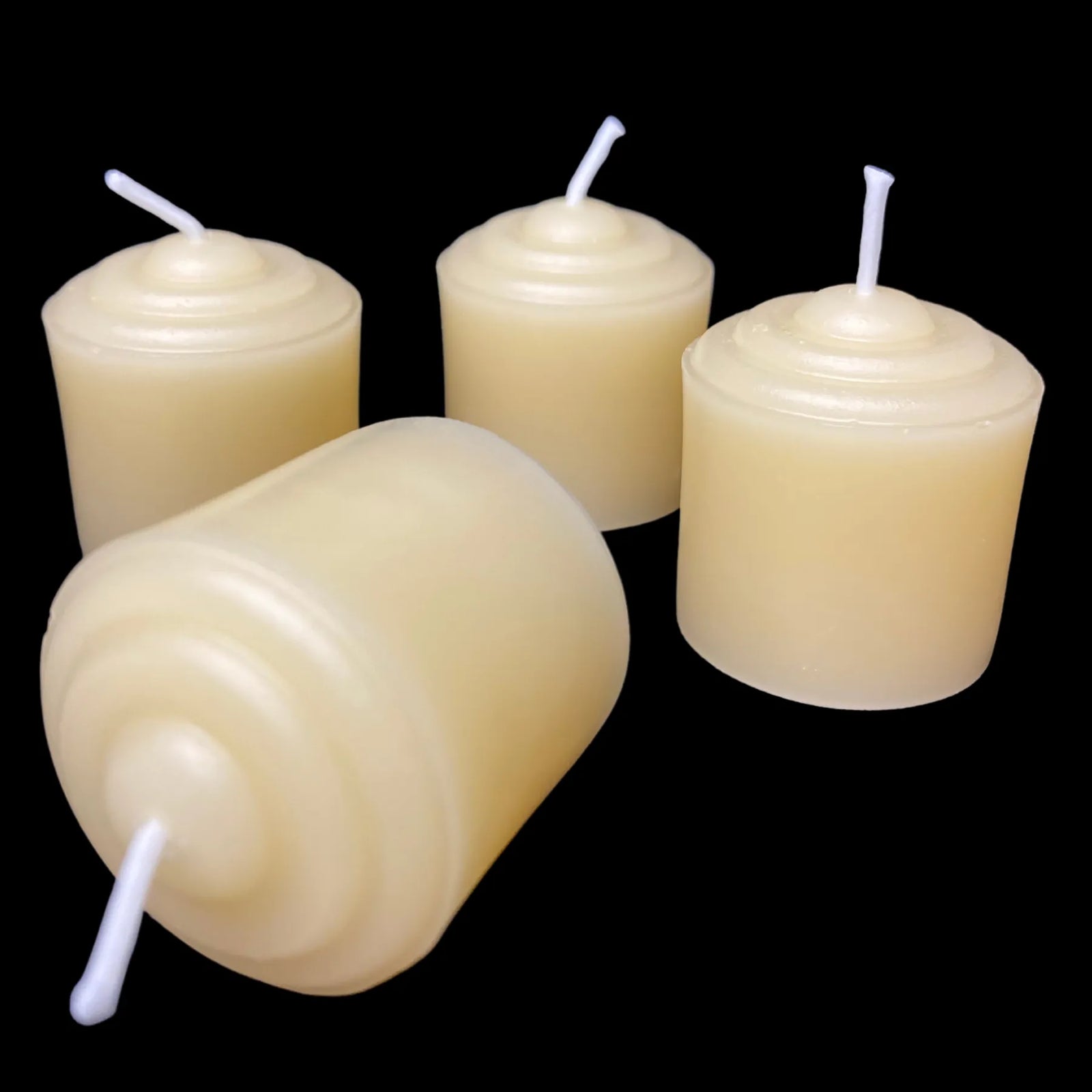 Small Beeswax Votives - Cappings Beeswax