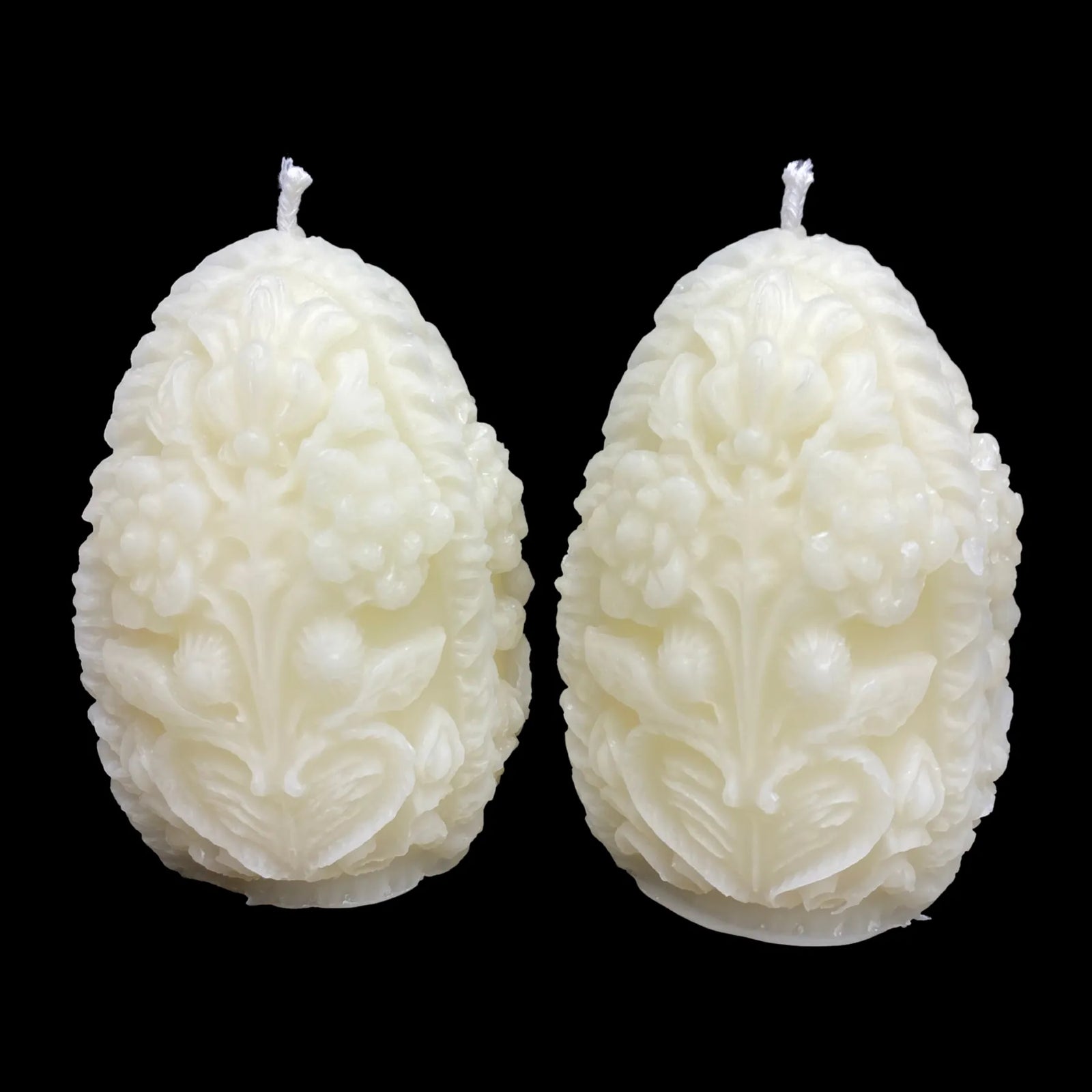 Carved Egg Candle