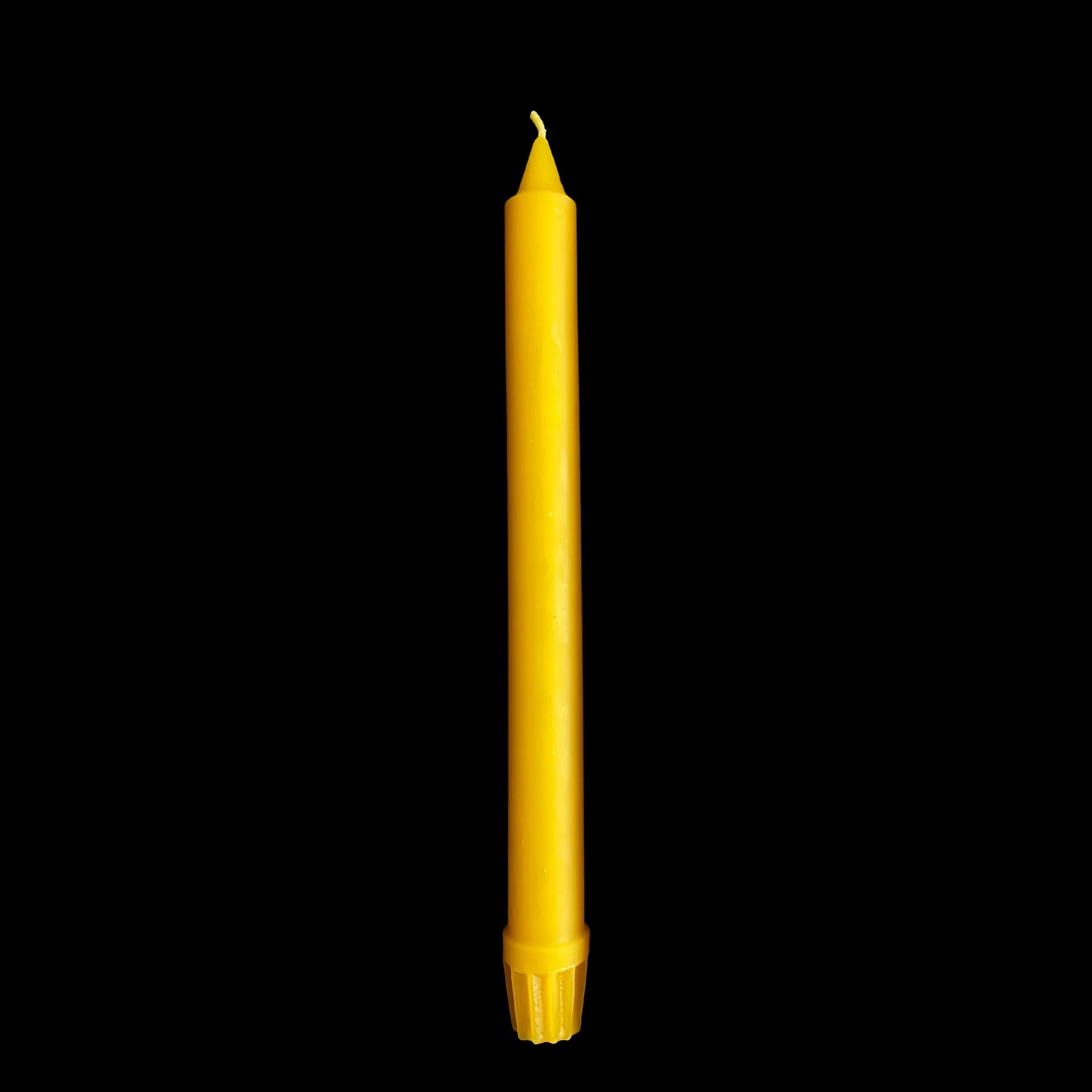 10" Colonial Tapers - Yellow Beeswax