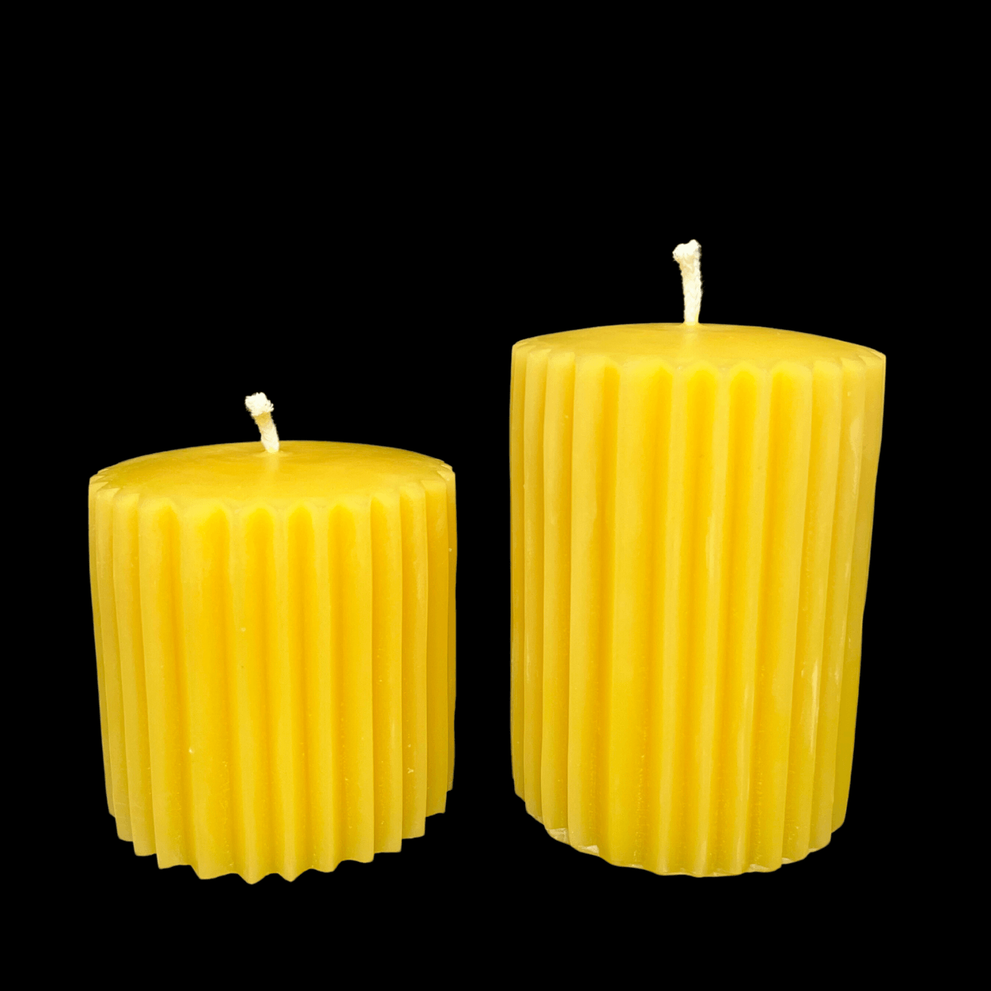 Fluted Pillar Candles