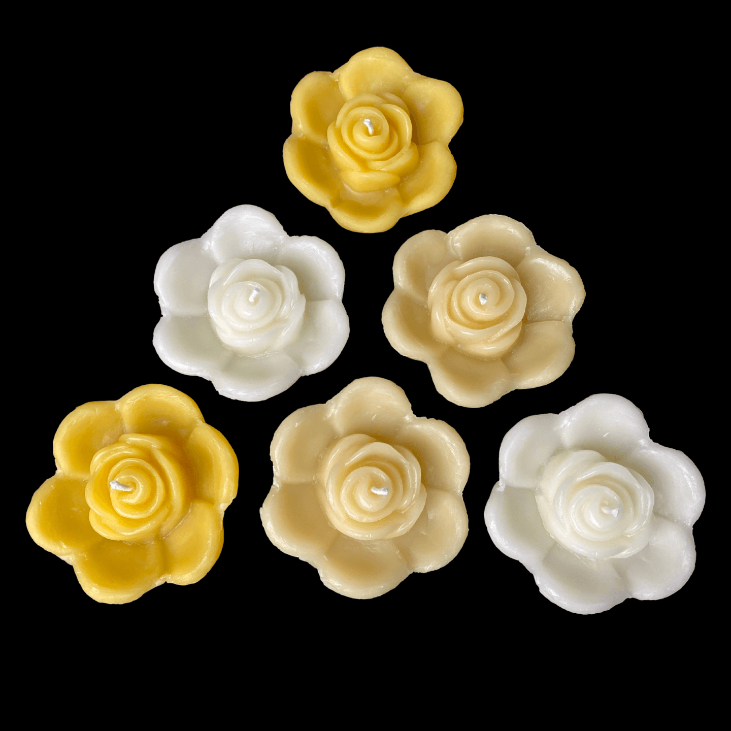 Rose Bud Floating Candle