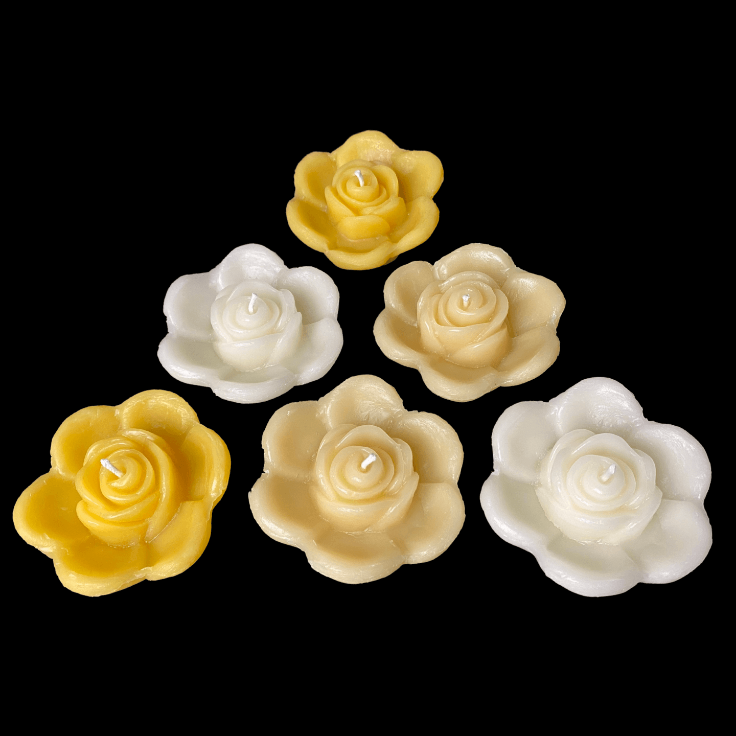 Rose Bud Floating Candle