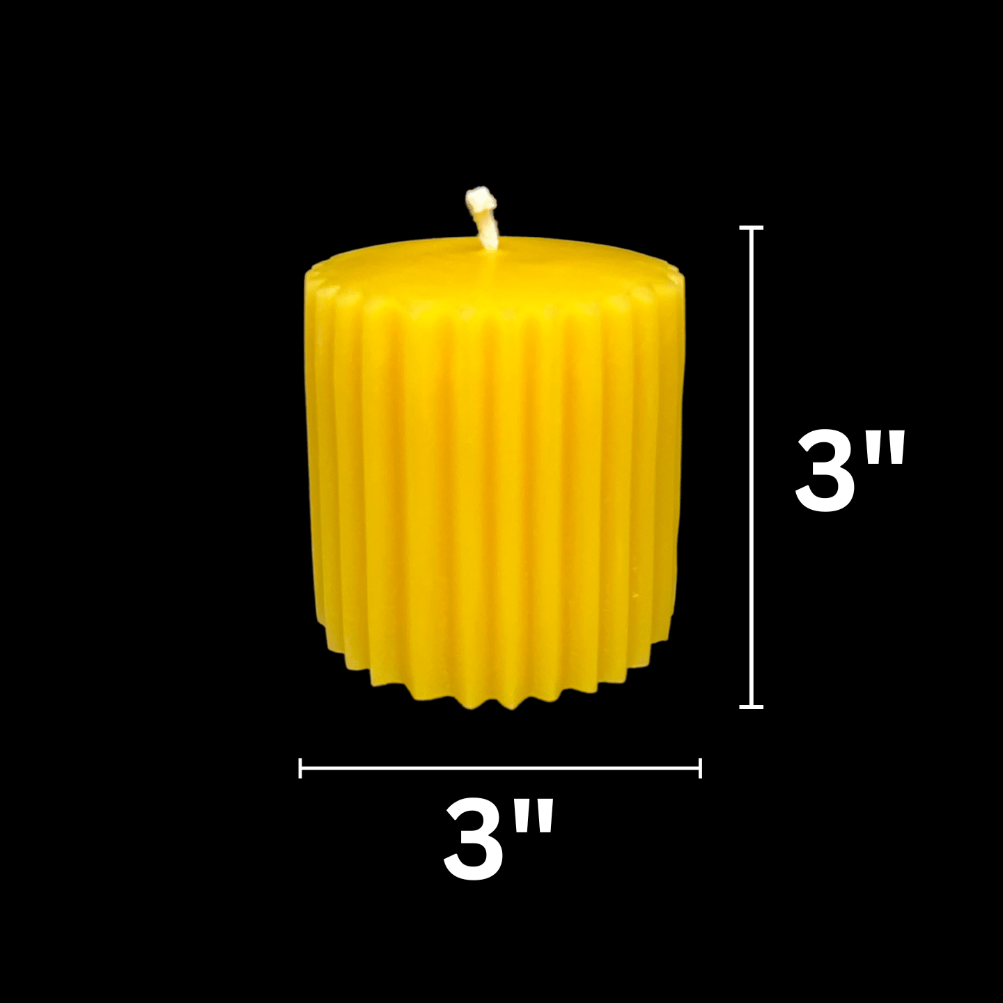 Fluted Pillar Candles