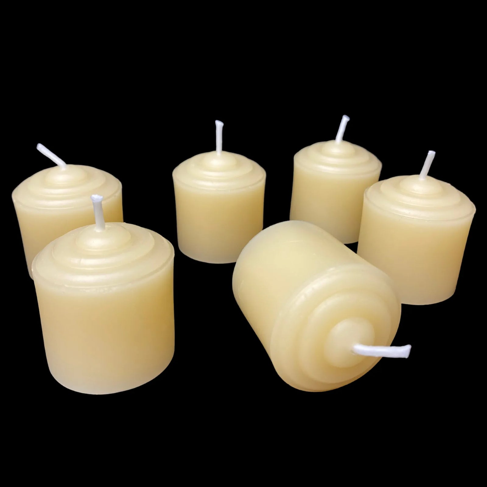 Small Beeswax Votives - Cappings Beeswax
