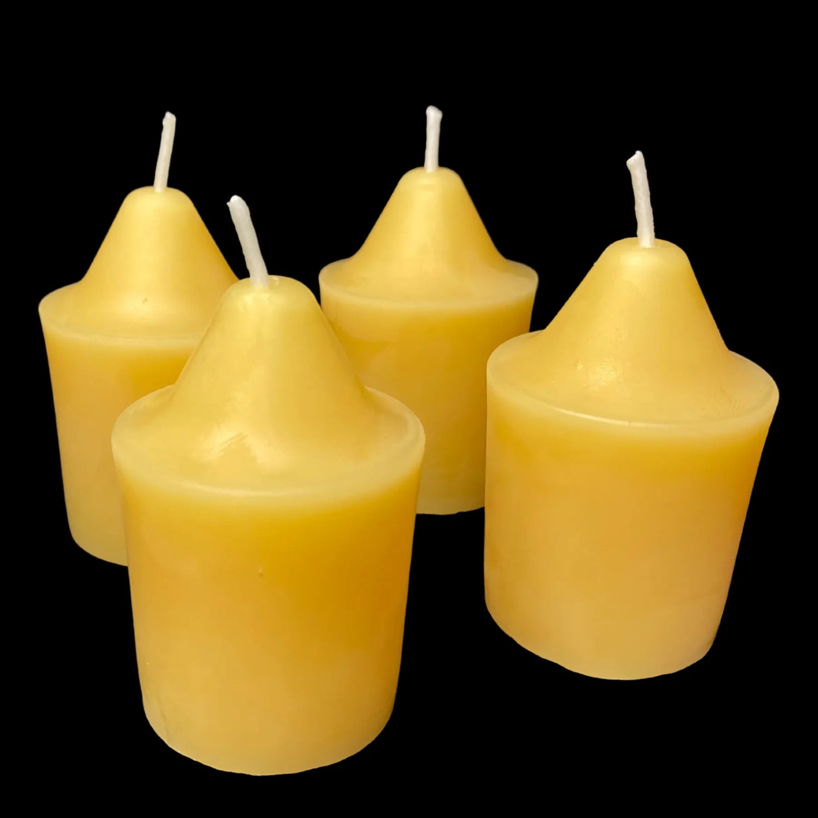 Pointed Top Beeswax Votives