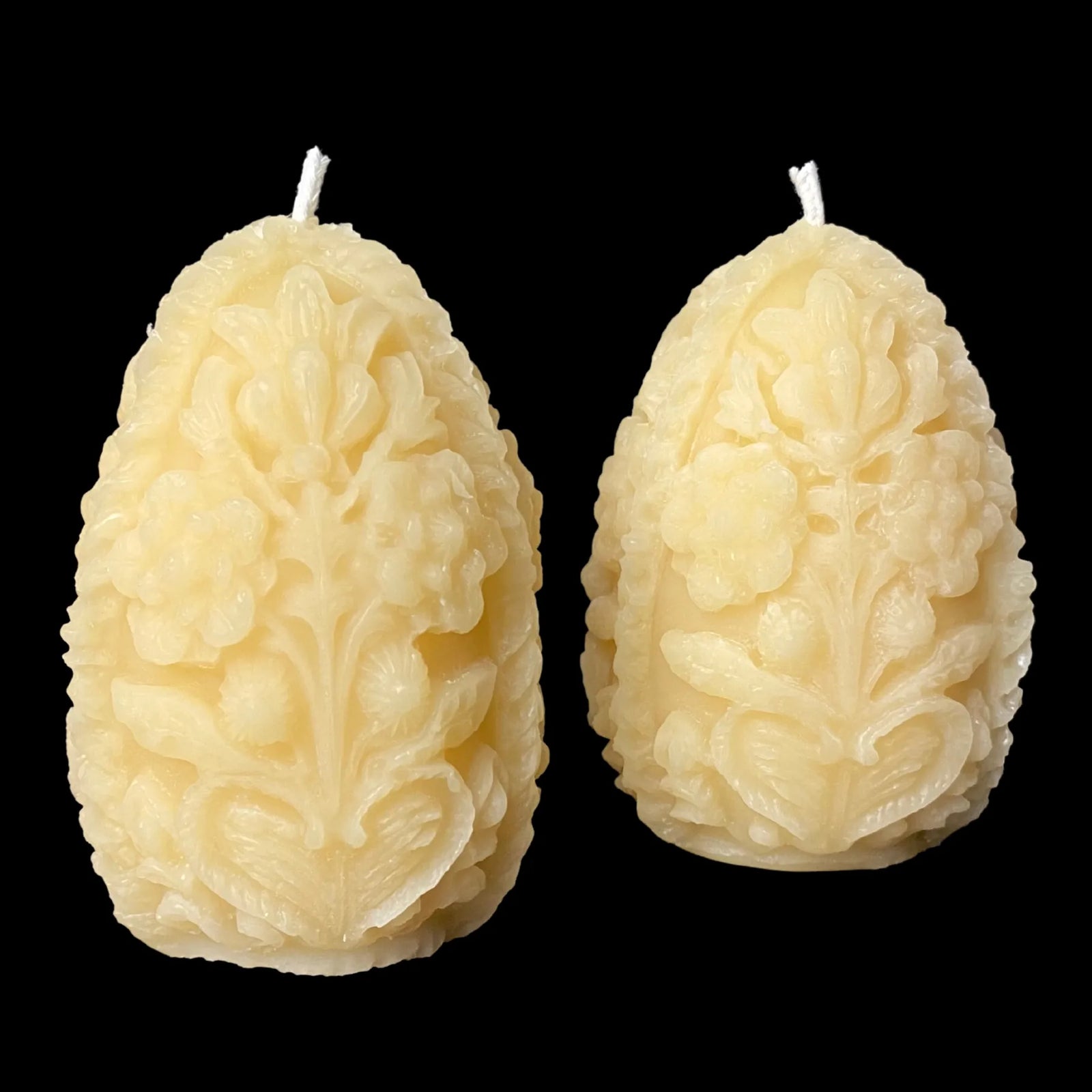 Carved Egg Candle