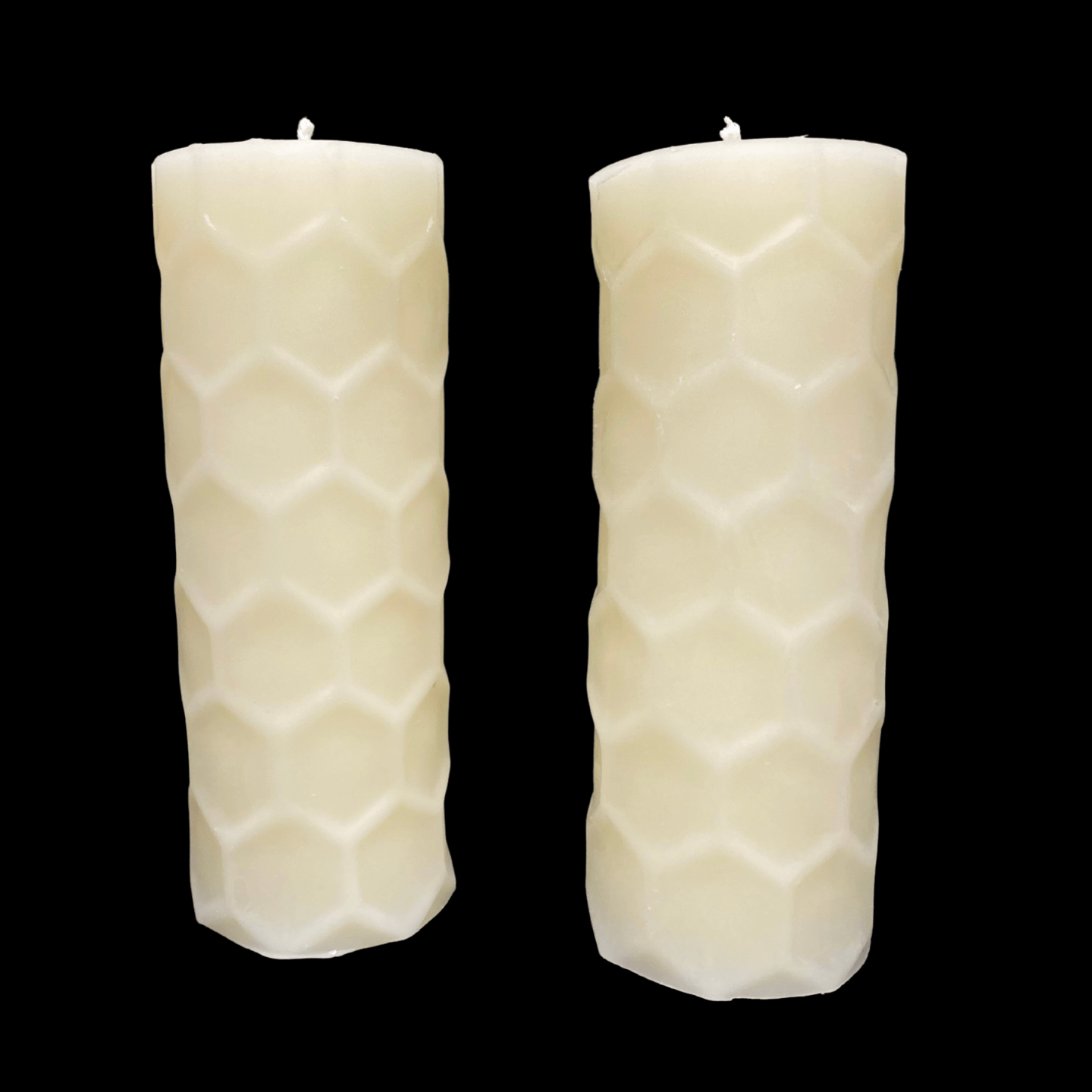 Hexagon Design Pillar Candles