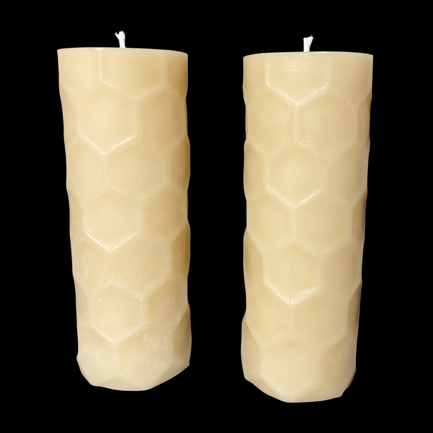 Hexagon Design Pillar Candles