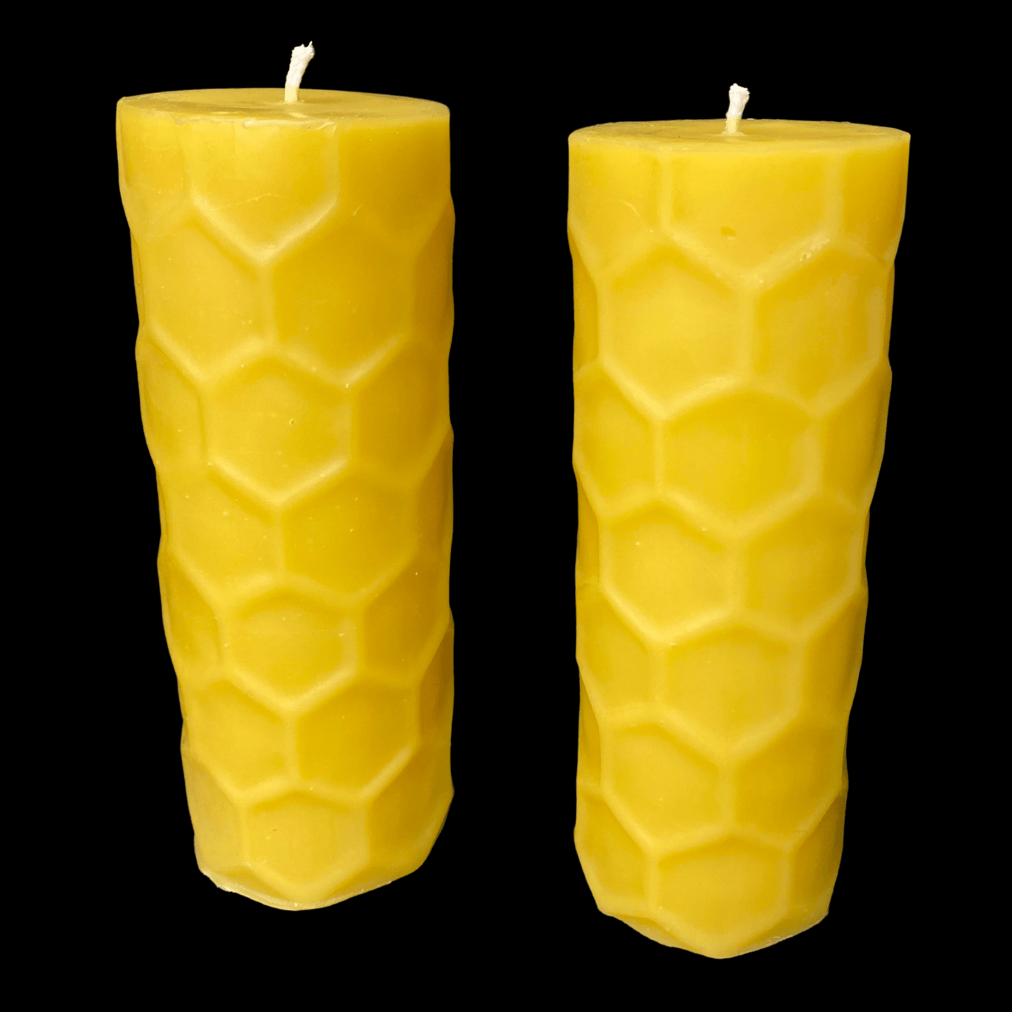 Hexagon Design Pillar Candles