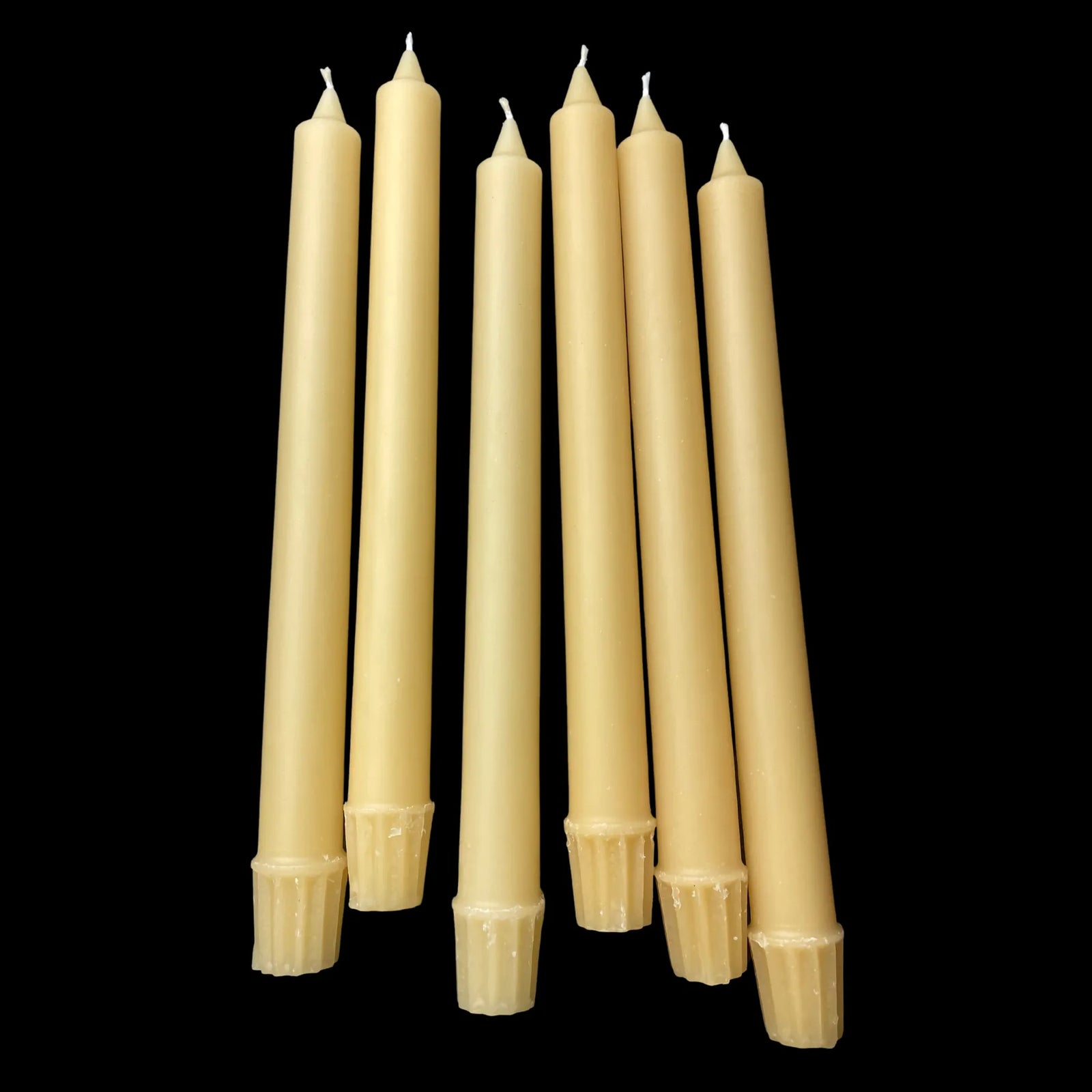10" Colonial Tapers - Cappings Beeswax