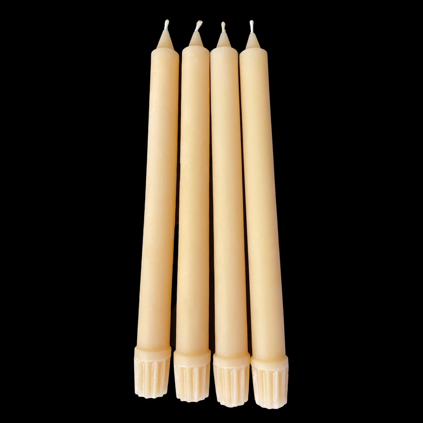 10" Colonial Tapers - Cappings Beeswax