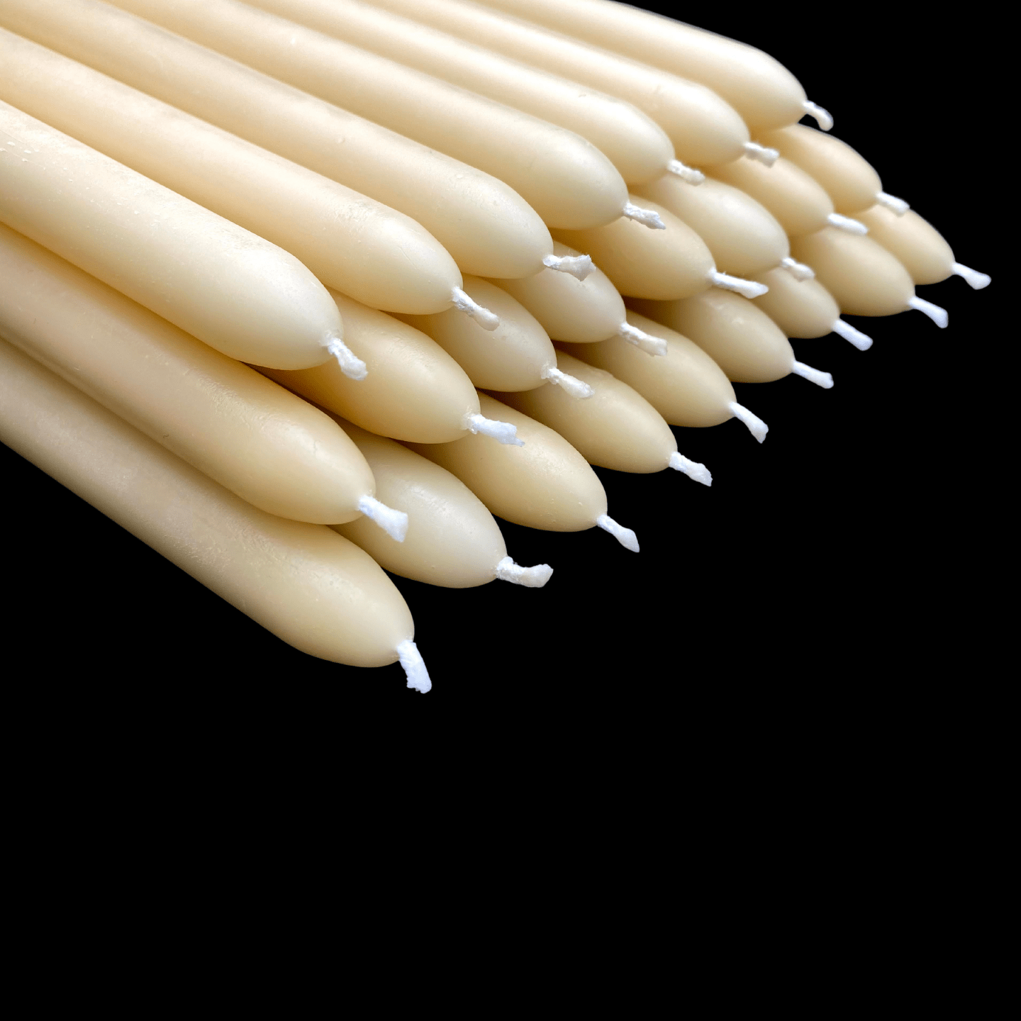10" Classic Taper Candles - Cappings Beeswax