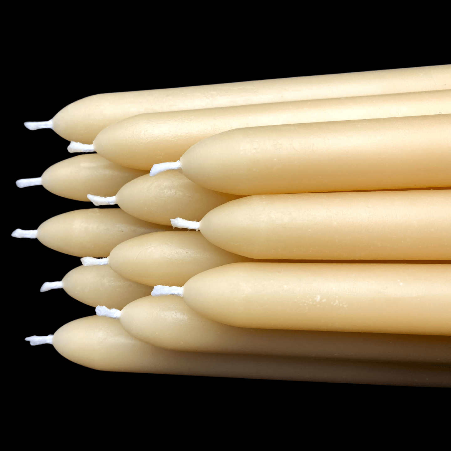 10" Classic Taper Candles - Cappings Beeswax