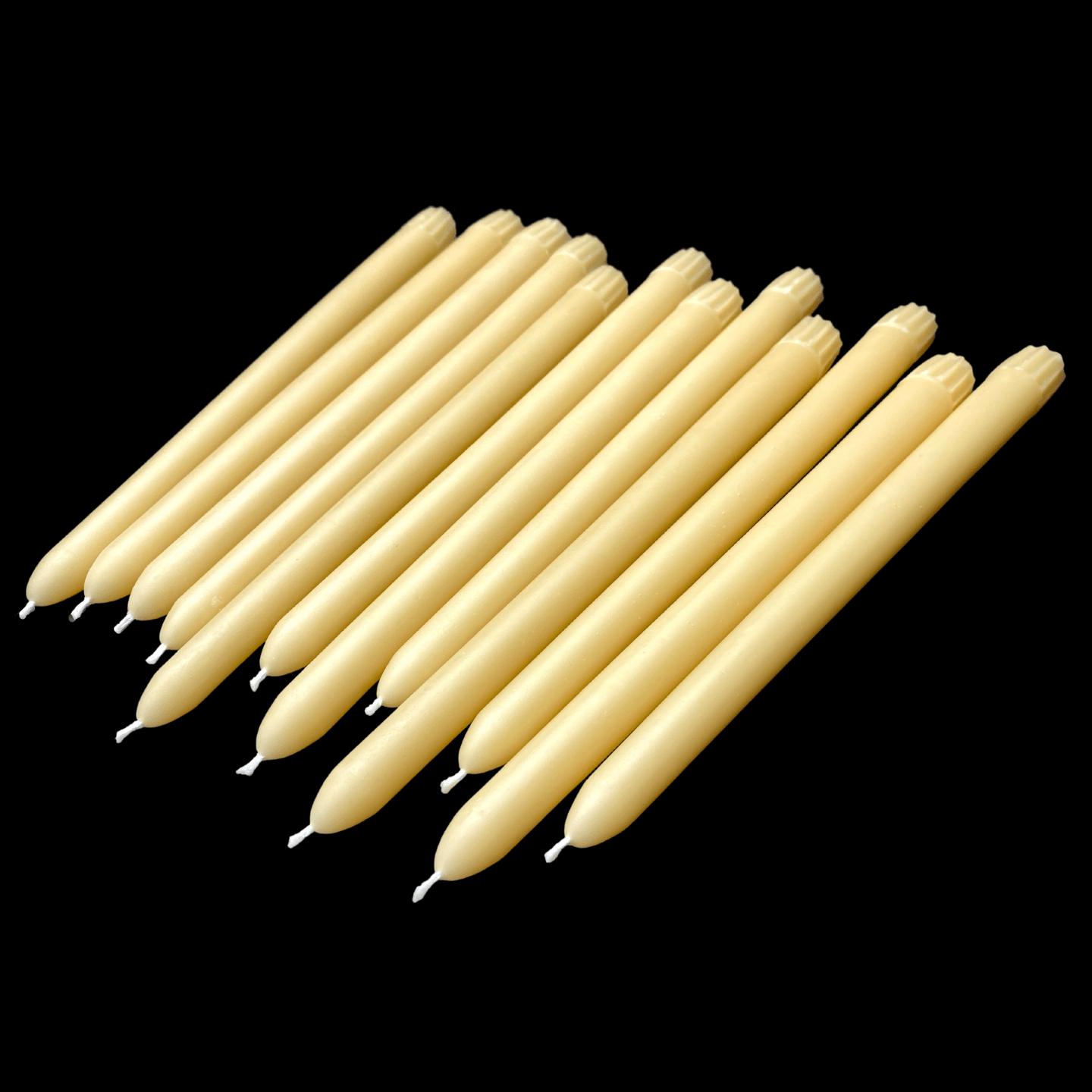 10" Classic Taper Candles - Cappings Beeswax