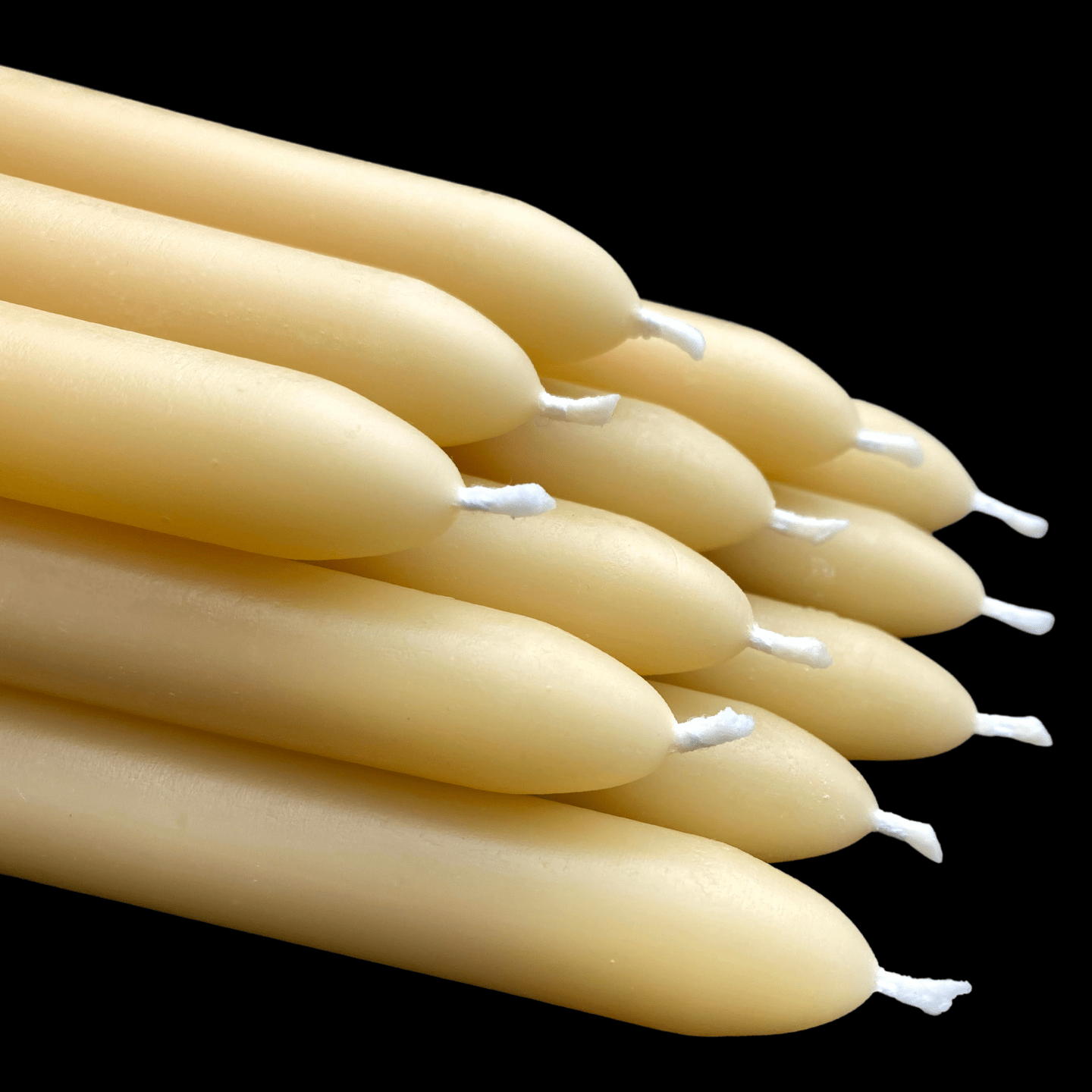 10" Classic Taper Candles - Cappings Beeswax