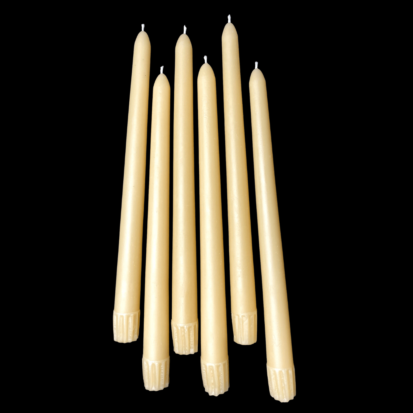 10" Classic Taper Candles - Cappings Beeswax