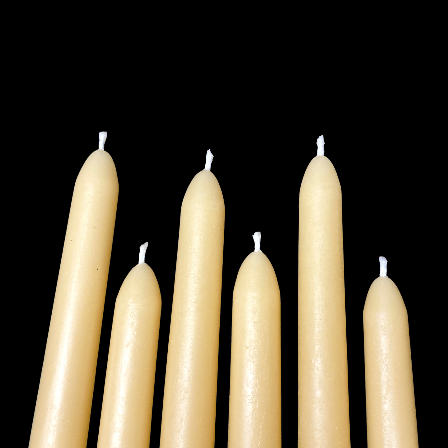 10" Classic Taper Candles - Cappings Beeswax