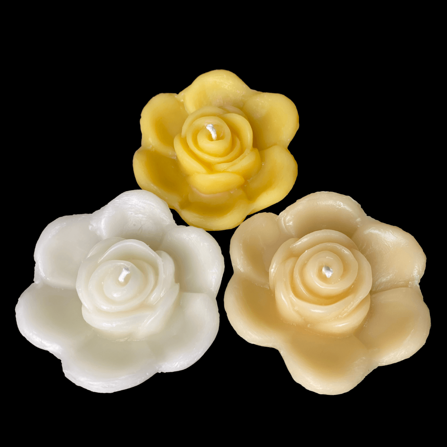 Rose Bud Floating Candle