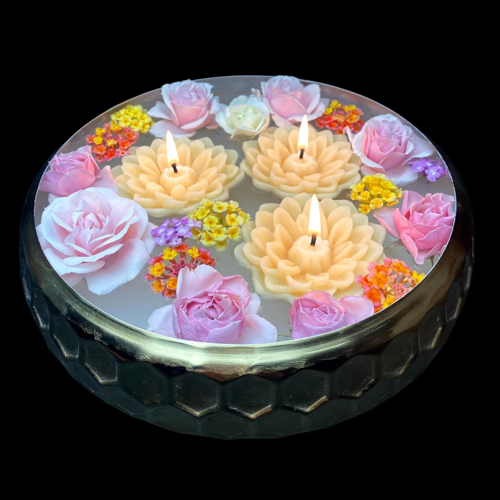 Dahlia Floating Candles