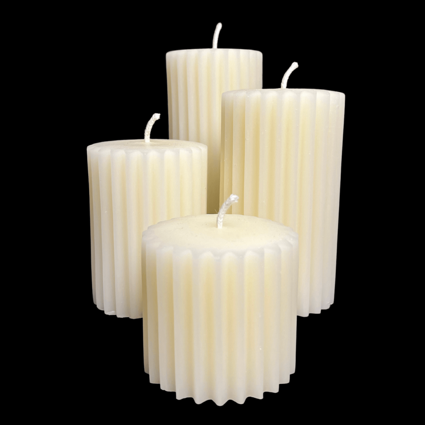 Fluted Pillar Candles