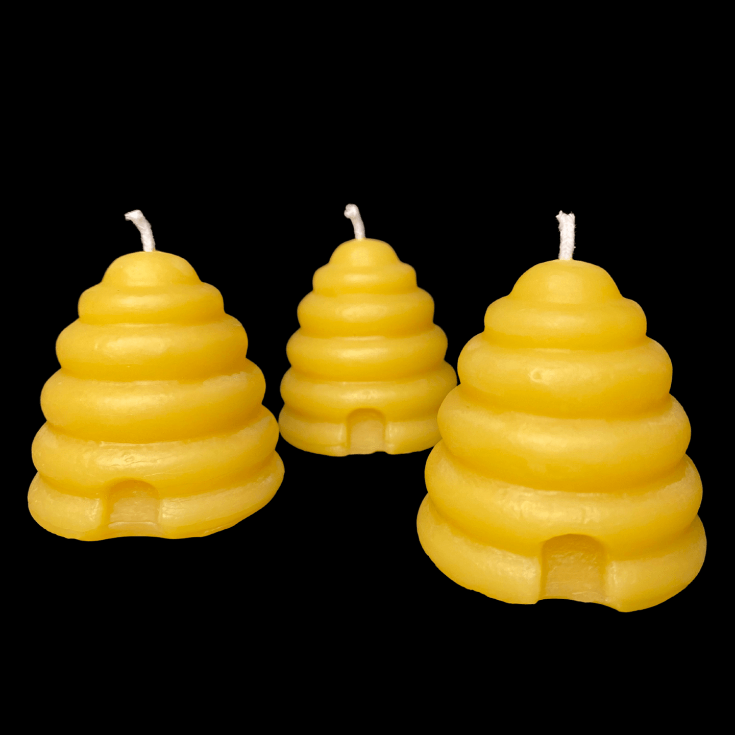 Small Bee Skep - Yellow Beeswax