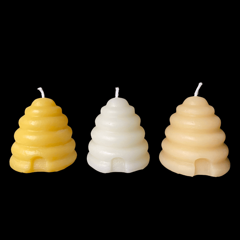 Small Bee Skep - White Beeswax