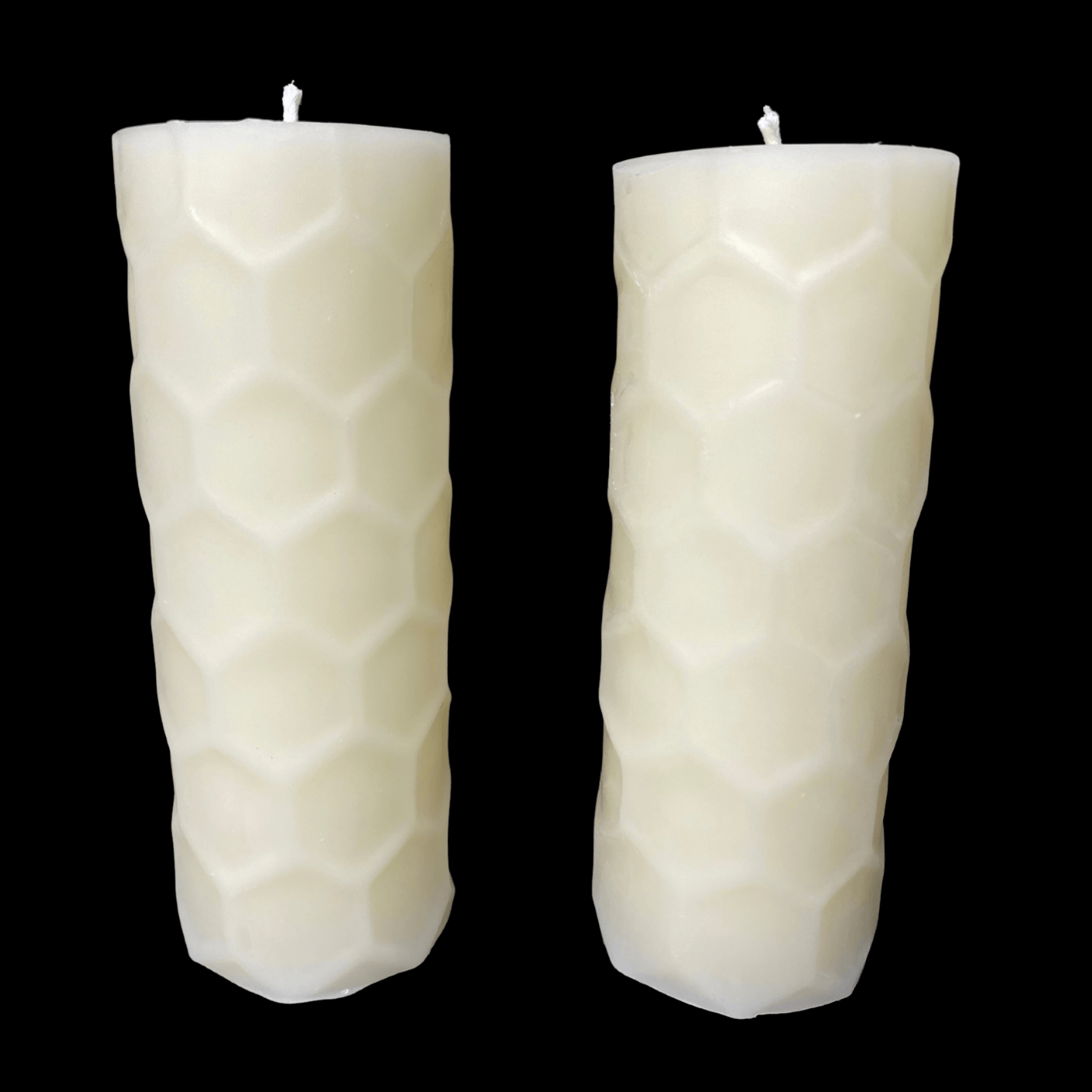 Hexagon Design Pillar Candles