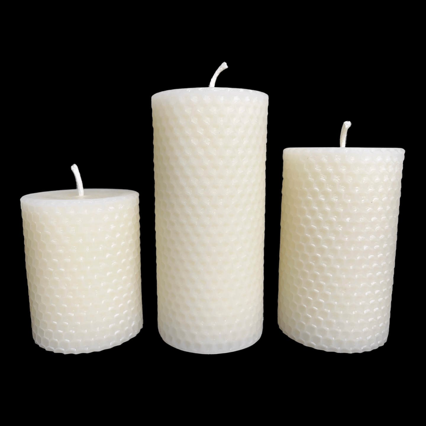 Honeycomb Pillar Candles