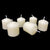 Small Beeswax Votives -  White Beeswax