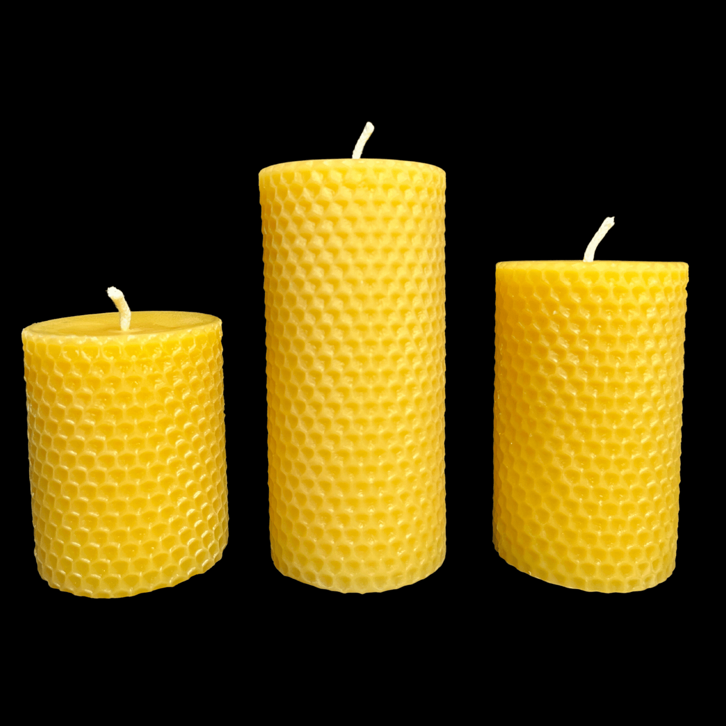 Honeycomb Pillar Candles