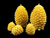 Large pinecone set